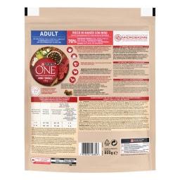 PURINA ONE | Σκυλοτροφή One Mini Adult Βοδινό Με Ρύζι 800 gr