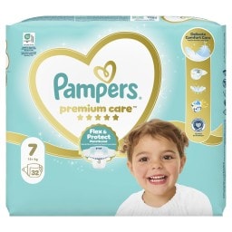 PAMPERS | Πάνες Μωρού Premium Care Νο7 32 Τεμάχια