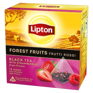LIPTON | ΤΣΑΪ ΜΑΥΡΟ ΦΡΟΥΤΑ ΔΑΣΟΥΣ ΠΥΡΑΜΙΔΑ 20 ΦΑΚΕΛΑ Χ 1,7 GR
