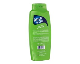 WASH&GO | SHAMPOO 2 ΣΕ 1 ΚΑΝΟΝΙΚΑ ΜΑΛΛΙΑ 700 ML