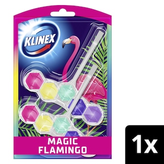 KLINEX | WC Block Power 5 Magic Flamingo 2x50g