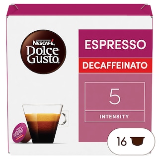 NESCAFE | DOLCE GUSTO | Κάψουλες Καφέ Dolce Gusto Espresso Decaf 16x5.5g