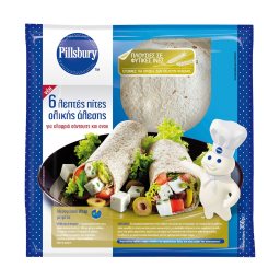 PILLSBURY | Φρέσκιες Πίτες Λεπτές Ολικής Άλεσης 350 gr