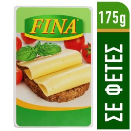 FINA | Τυρί Μαλακό 10% Λιπαρά Φέτες 175g
