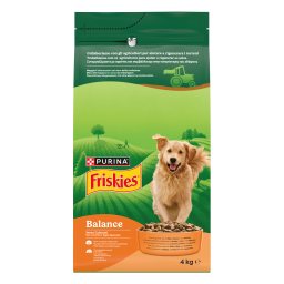 FRISKIES | Ξηρά Τροφή Σκύλου Κοτόπουλο & Λαχανικά 4kg