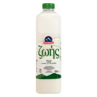 ΟΛΥΜΠΟΣ | ΖΩΗΣ | Milk Life Pasteurized Light 1.5lt