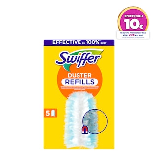 SWIFFER | Πανάκια Καθαρισμού Duster Ανταλλακτικά 5 Τεμάχια