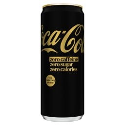 COCA COLA | ZERO | Αναψυκτικό Cola Zero Χωρίς Καφεΐνη 330ml
