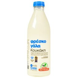 ΦΑΡΜΑ ΚΟΥΚΑΚΗ | Γάλα Φρέσκο Πλήρες 3.9% Λιπαρά 1 Lt