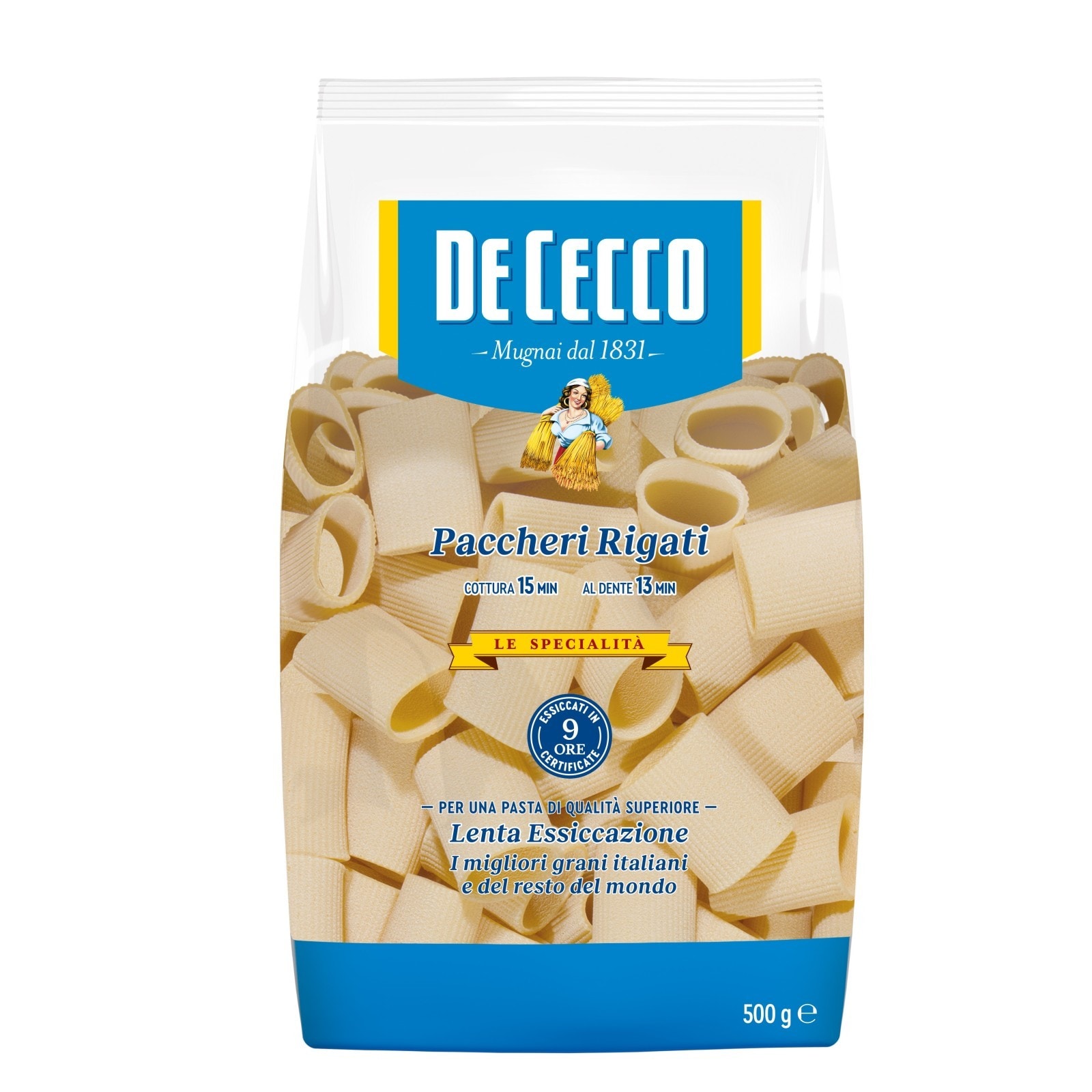 DE CECCO Paccheri Rigati 500g