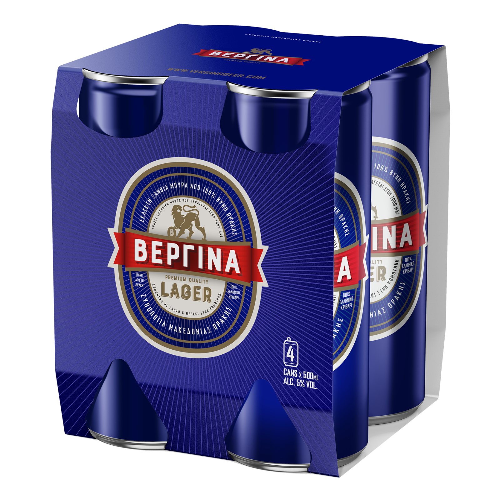 Μπύρα Lager Κουτί 4x500ml