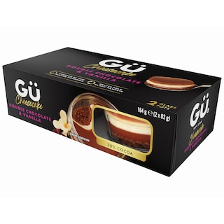 - | Cheesecake Διπλή Σοκολάτα Βανίλια 2x82g