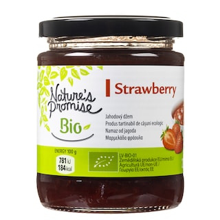 NATURES PROMISE BIO | Μαρμελάδα Φράουλα Bio 270g