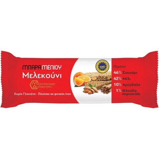 ΜΕΛΕΚΟΥΝΙ | Honey Bar Almond & Orange 40g