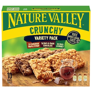 NATURE VALLEY | Cereal Bars Crunchy Variety Pack 5x42g