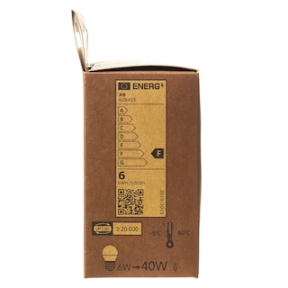 ΑΒ | Λάμπα Led Globe E27 5.5W 1 Τεμάχιο