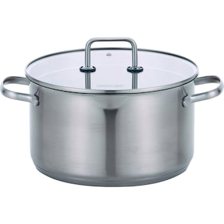 NEOFLAM | Κατσαρόλα Inox Γυάλινο Καπάκι 26cm 1 Τεμάχιο