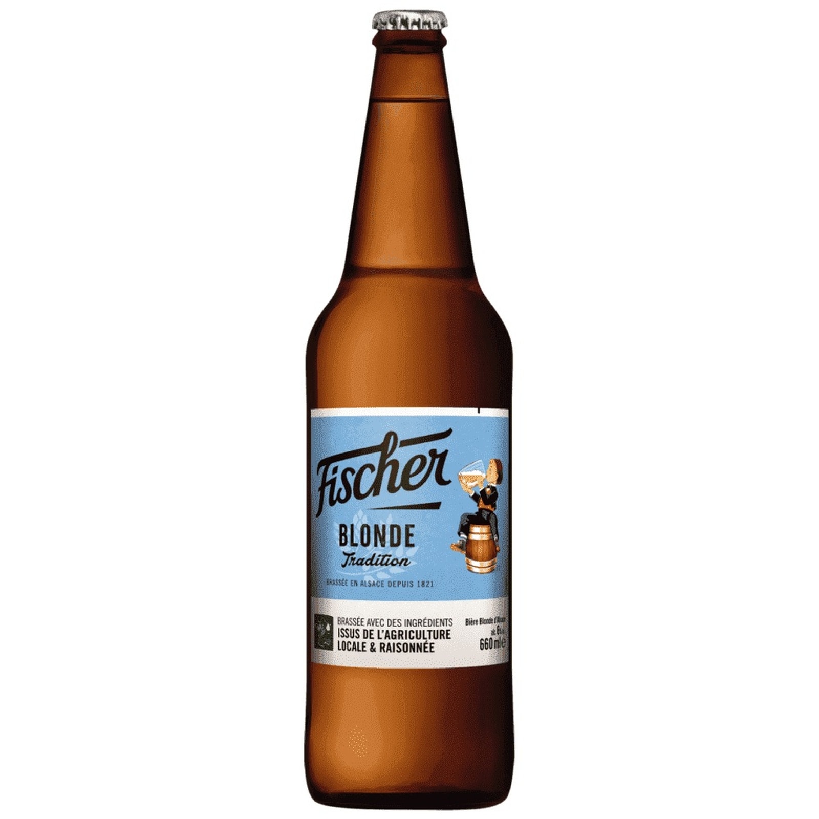 FISCHER Μπύρα Tradition Blonde Φιάλη 660ml