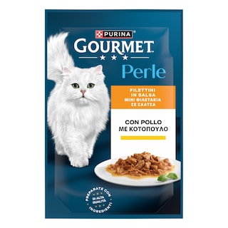 GOURMET | Γατοτροφή Gourmet Perle Κοτόπουλο 85g