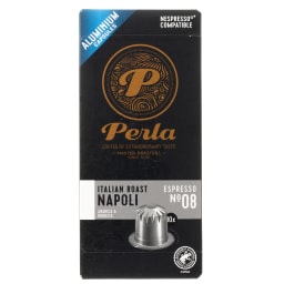 PERLA BEVERAGES | Κάψουλες Καφέ Perla Napoli 10x5g