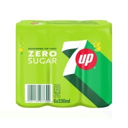 7UP | FREE | Αναψυκτικό 7UP Free Κουτί 6x330ml