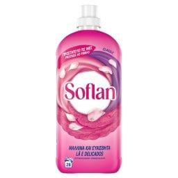 SOFLAN | Υγρό Πλυντηρίου Ρούχων Bivalent Classic Ευαίσθητα Ρούχα 28 Μεζούρες