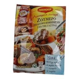 MAGGI | ΜΕΙΓΜΑ ΜΠΑΧΑΡΙΚΩΝ ΖΟΥΜΕΡΟ ΠΟΛΙΤΙΚΟ ΚΟΚΚΙΝΙΣΤΟ ΣΑΝ ΤΗΣ ΓΑΣΤΡΑΣ 28 GR