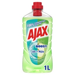 AJAX | Καθαριστικό Πατώματος Boost Ξύδι Μήλο 1lt