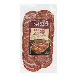 TOSTAKI | Σαλάμι Αέρος Καπνιστό Φέτες 100g