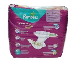 PAMPERS | ACTIVE FIT | NAPPIES  37 PCS