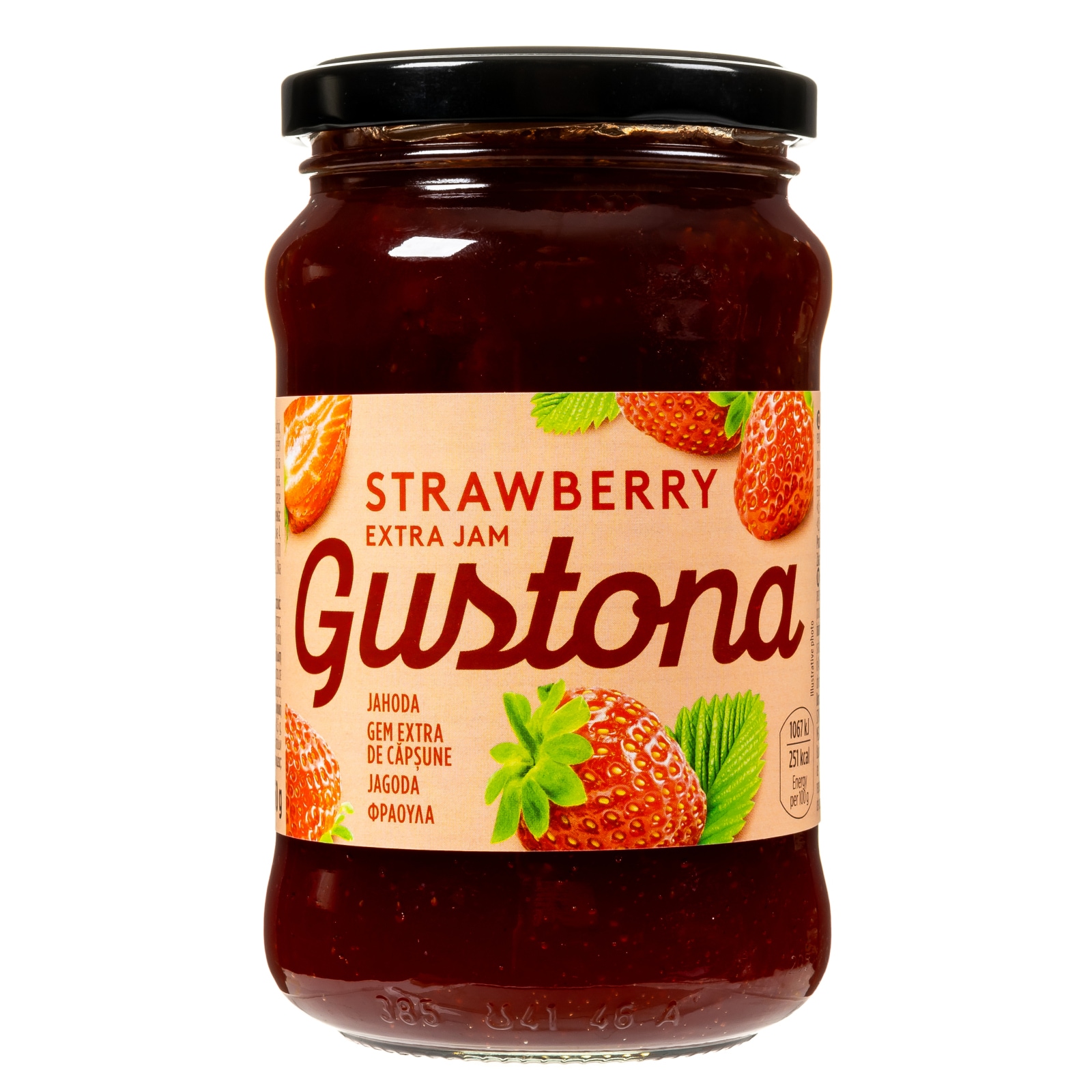 GUSTONA Μαρμελάδα Έξτρα Φράουλα 450g