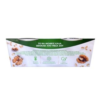 ACTIVIA | Επιδόρπιο Γιαουρτιού Καρύδι Βρώμη 2x200g