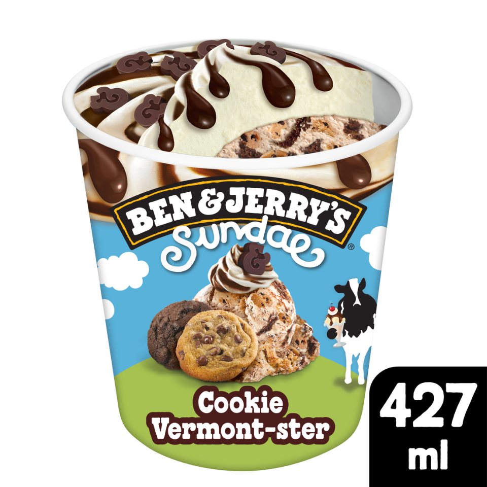 BEN & JERRY'S Παγωτό Sundae Cookie 324g