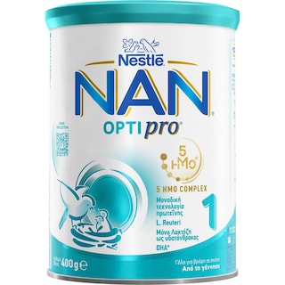 NAN | 1 | Γάλα Βρεφικό Σκόνη Optipro 1ης Βρεφικής Ηλικίας 400gr