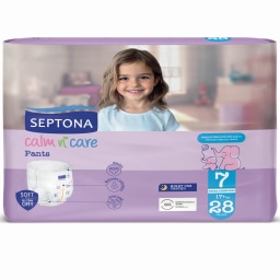 SEPTONA | Πάνες Βρακάκι Calm N Care Pants Νο7 Extra Large Plus 28 Τεμάχια