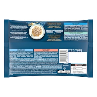 GOURMET | Γατοτροφή Gourmet Perle Φιλετάκια Ψαριών σε Σάλτσα 4x85g