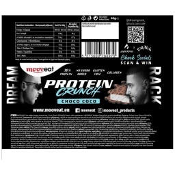 MOOVEAT | Μπάρα Πρωτεϊνης 30% Crunch Choco Coco 65g