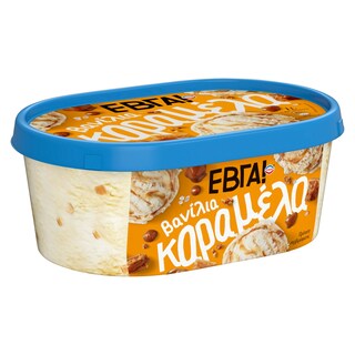 ΕΒΓΑ | Παγωτό Βανίλια Καραμέλα 550g