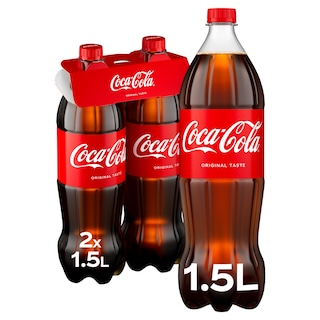 COCA COLA | Αναψυκτικό Cola Φιάλη 2x1,5lt