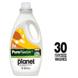 PLANET | Yγρό Πλυντηρίου Ρούχων Pure Fusion 30 Μεζούρες