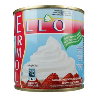 ELLO ERMOL | ΣANTIΓY ΚΡΕΜΑ ΜΕΤΑΛΙΚΟ ΚΟΥΤΙ 250 GR