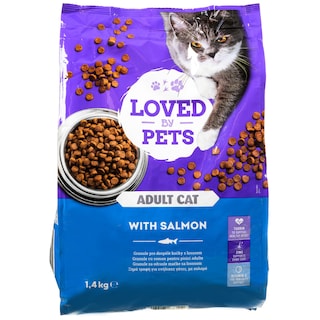 LOVED BY PETS | Γατοτροφή Σολομός 1.4kg