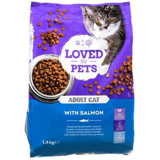LOVED BY PETS | Γατοτροφή Σολομός 1.4kg