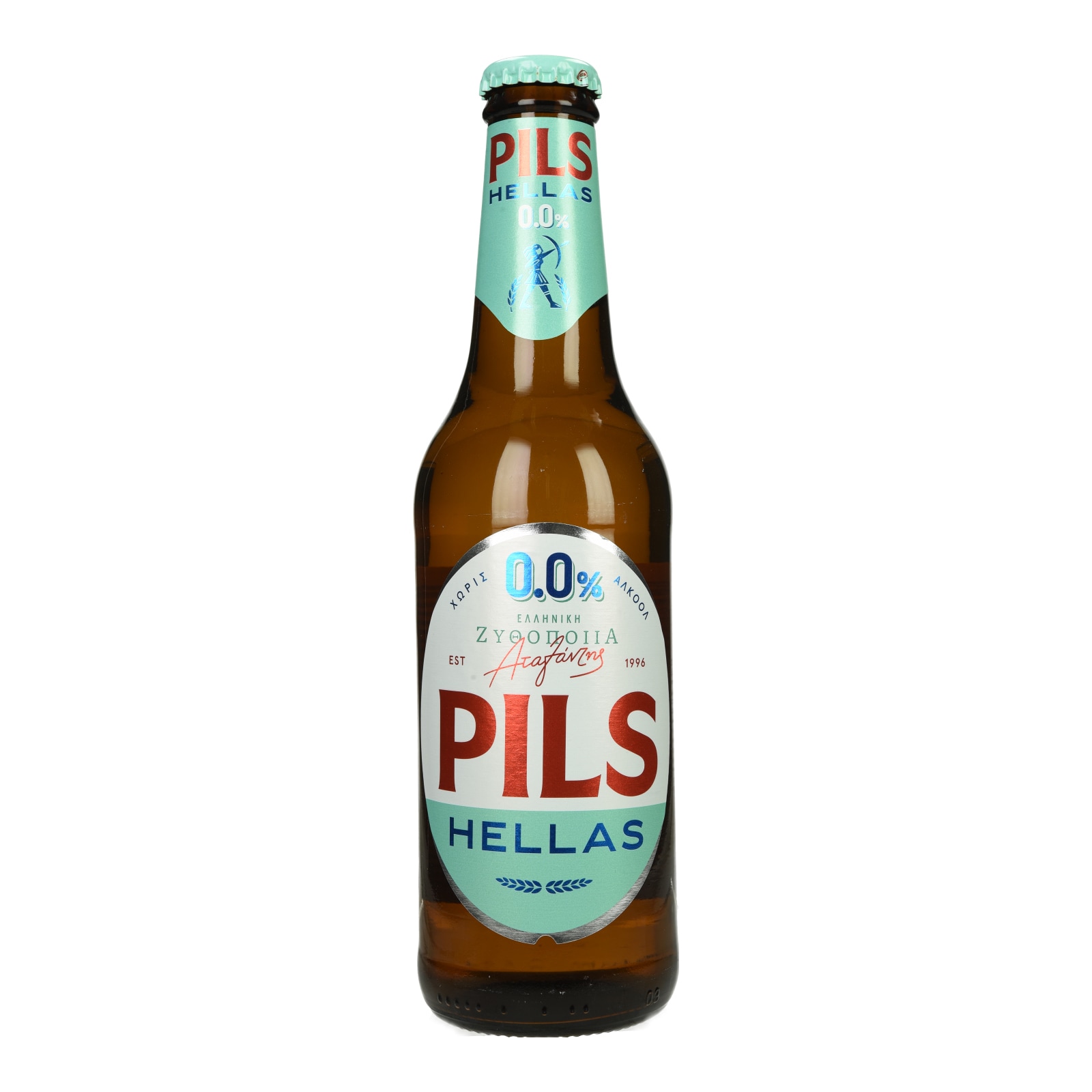 PILS HELLAS Μπύρα 0.0% Χωρίς Αλκοόλ Φιάλη 330ml