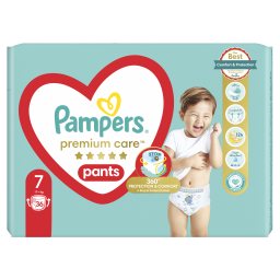 PAMPERS | Πάνες Βρακάκι Μωρού Premium Care Pants Νο7 36 Τεμάχια