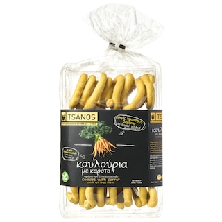 ΤΣΑΝΟΣ | Cookies Savory Carrot Sugar Free 200g