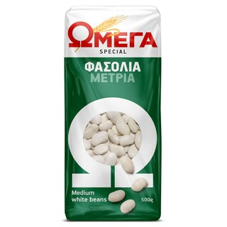 ΩΜΕΓΑ | Φασόλια Μέτρια 500 gr