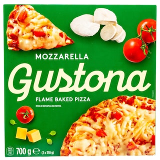 GUSTONA | Πίτσα Μοτσαρέλα Γκούντα 2x350g