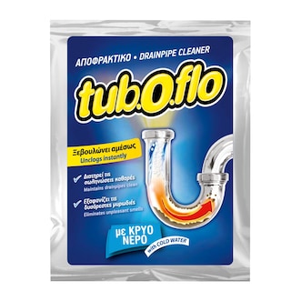 TUBOFLO | Αποφρακτικό Σκόνη Κρύο Νερό 60g