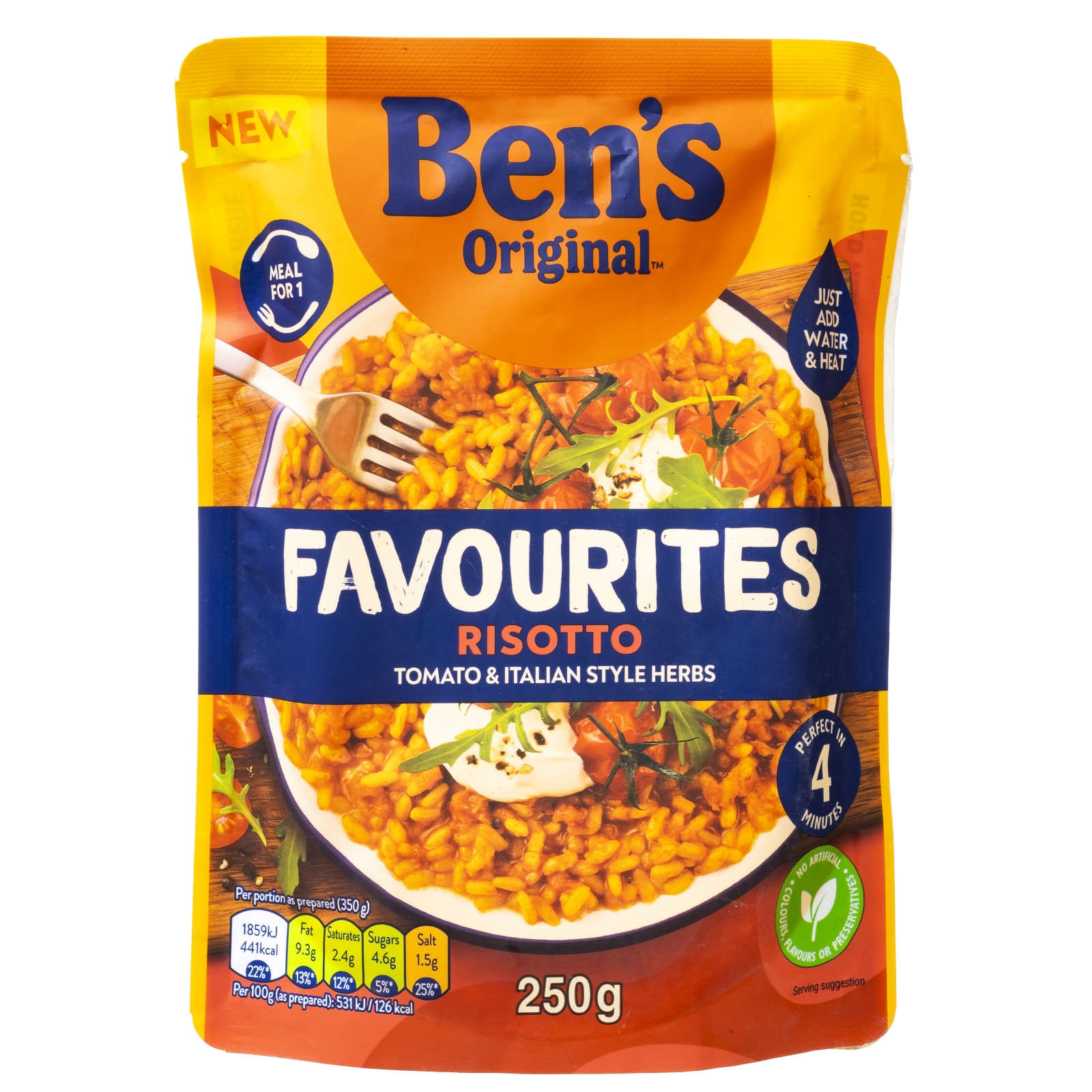 BEN'S Ριζότο Favourites Τομάτα και Μυρωδικά 250g